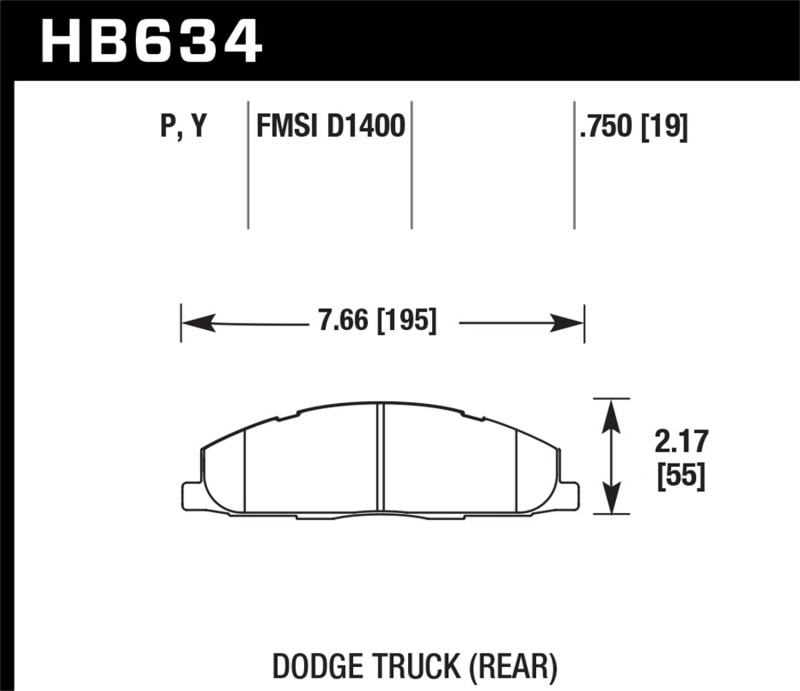 Dodge Ram 2500 Brake Pads - Rear - Hawk Performance - LTS - `09-`14